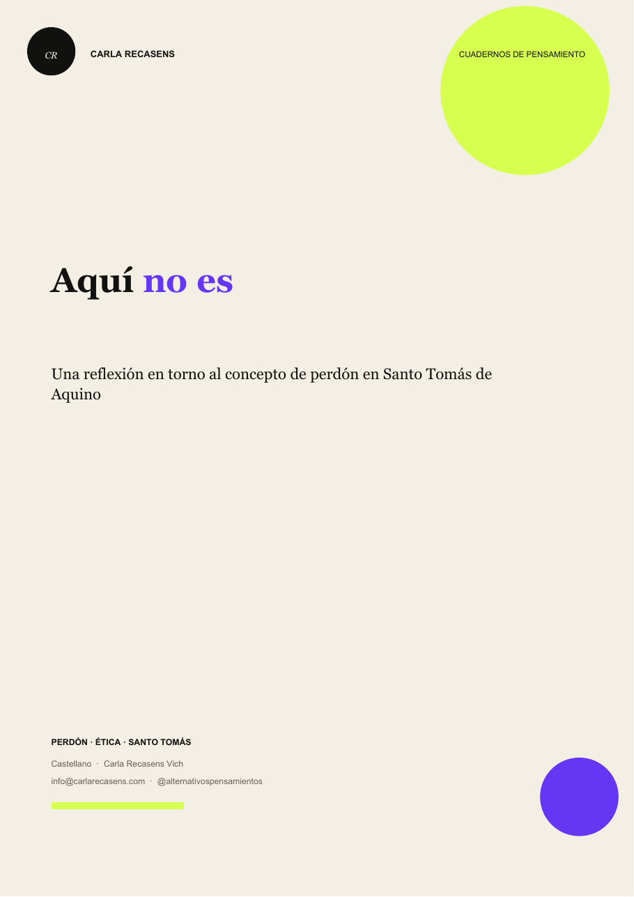 Portada de Aquí no es