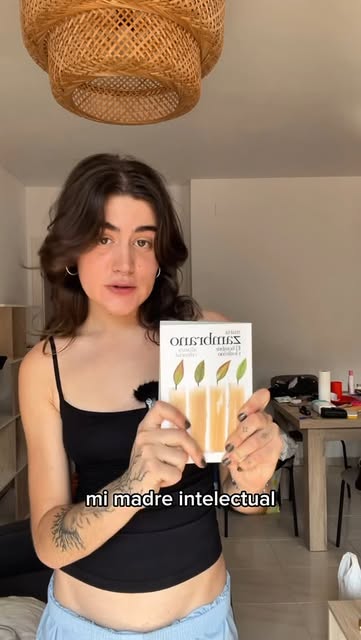 Fotograma de un vídeo sobre María Zambrano